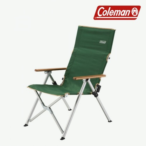 콜맨 레이 체어 (그린) 3단조절 캠핑 의자
